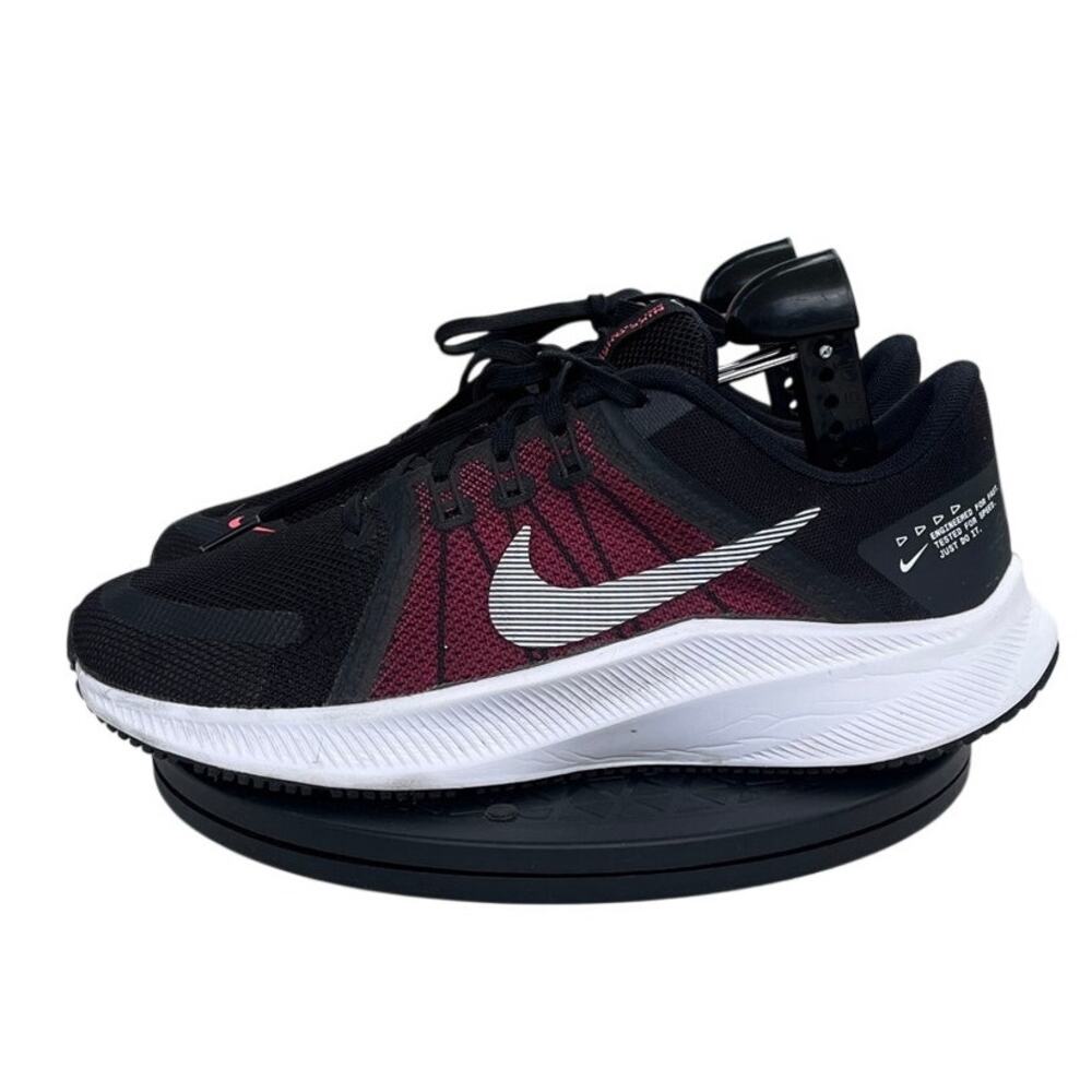 Women Nike Quest 4 DA1106-001 Mesh Running Athletic Sneaker Shoes SZ 8.5 Black
